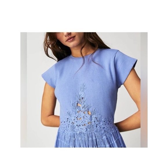 FREE PEOPLE x Revolve Coral Short Sleeve Open Back Maxi Dress Medium NWT - Picture 4 of 6